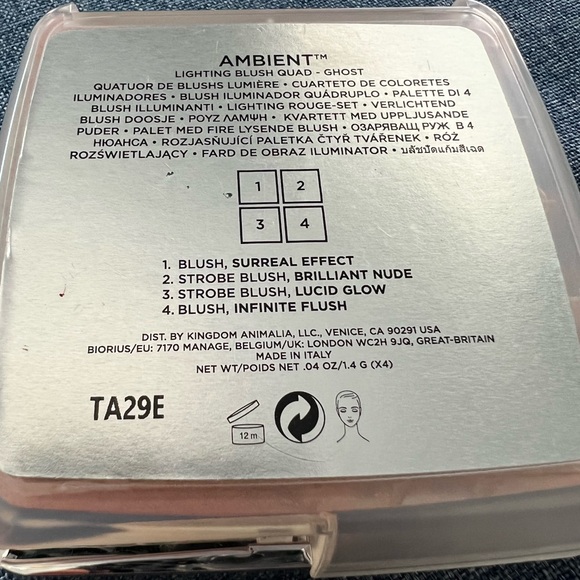 Hourglass Makeup Hourglass Ambient Lighting Blush Quad Poshmark